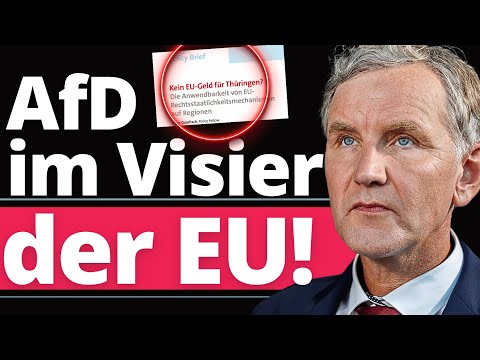 Thüringen: EU könnte AfD Regierung Gelder streichen!