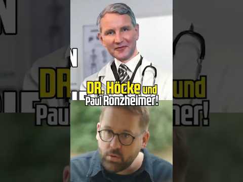 Dr. Höcke empfiehlt eine Therapie! #björnhöcke #Ronzheimer