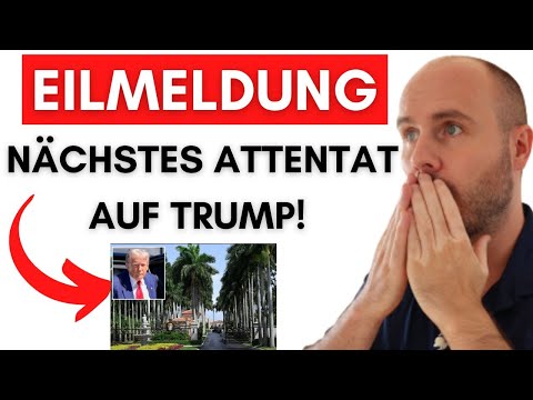 Trump nach Schießerei auf Golfplatz in Florida in Sicherheit. Verdächtiger festgenommen!