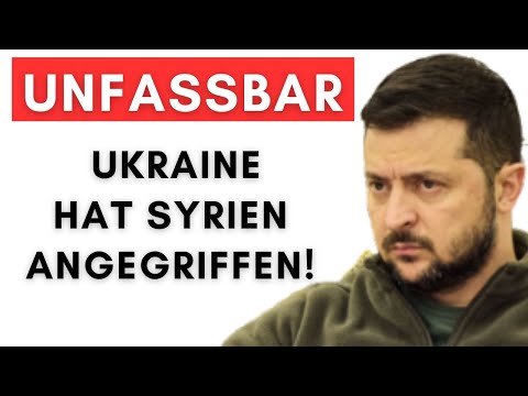 Eskalation: Selenskyj hat russische Militärbasis in Syrien angegriffen!