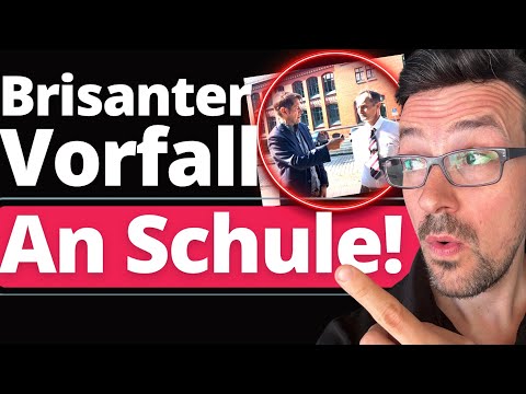 EKLAT: Schulleiter ruft Polizei wegen AfD!