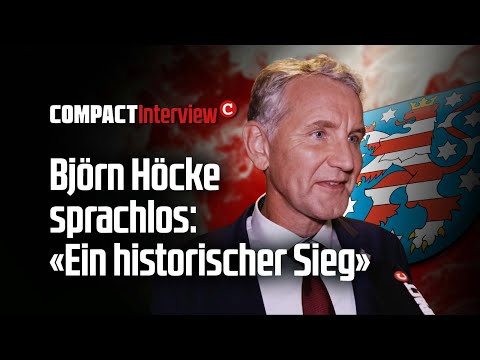 Björn Höcke sprachlos: «Ein historischer Sieg»