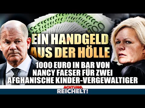 Wie kann sie nur?! Faeser zahlt Kriminellen 1000 Euro! | Achtung, Reichelt!