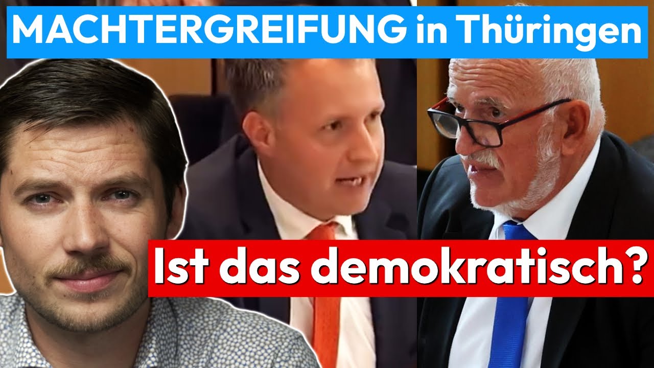 MACHTERGREIFUNG in Thüringen | AfD gegen CDU