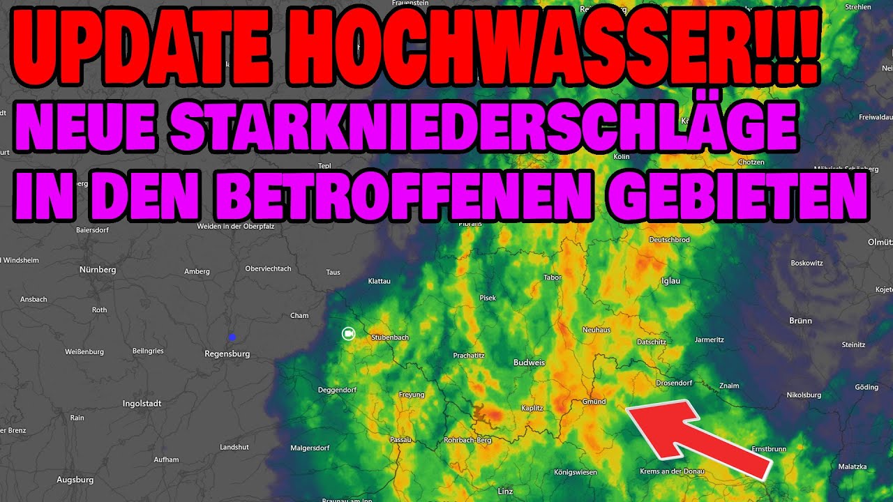 Update Hochwasser – Weitere Niederschläge in den Krisengebieten