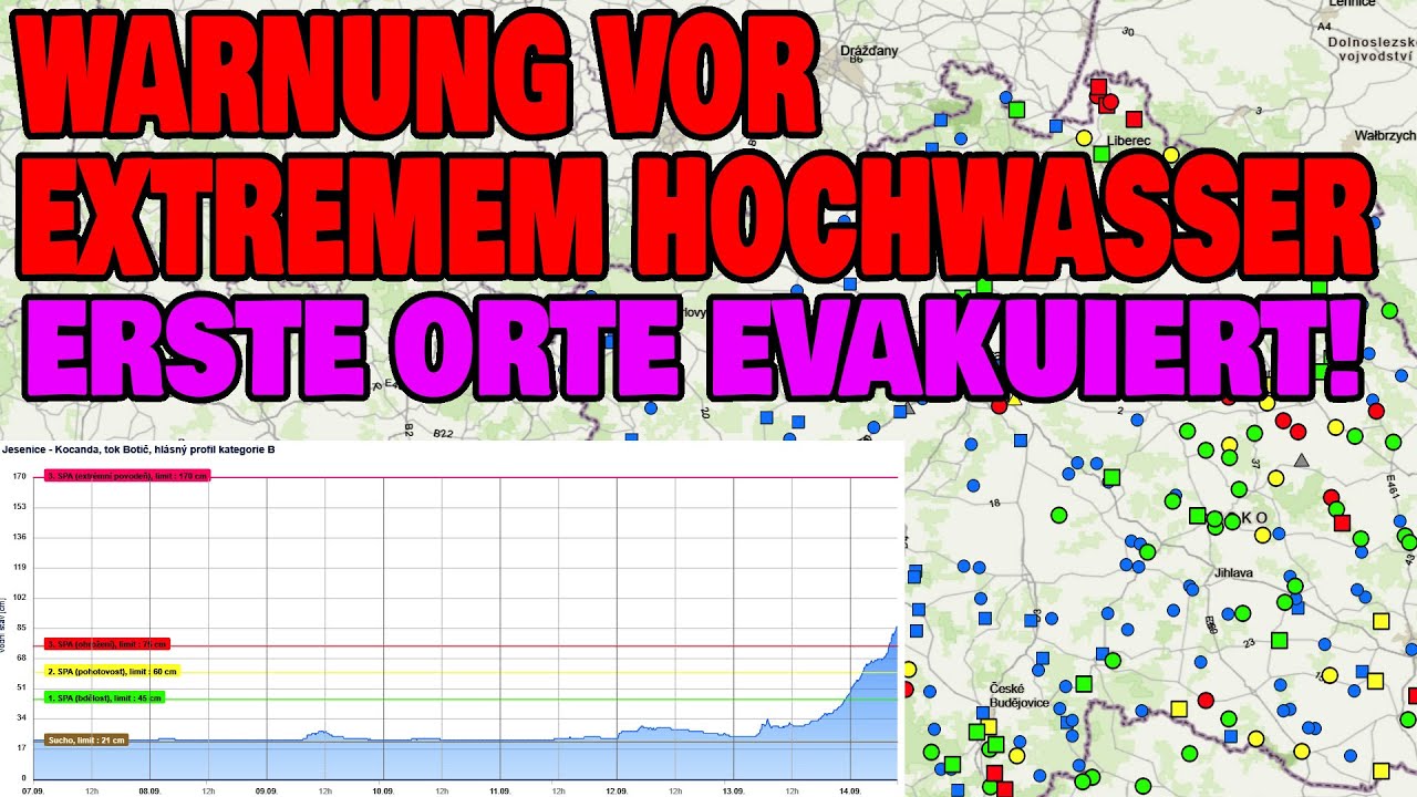 Warnung vor extremem Hochwasser!!! – Erste Ortschaften evakuiert