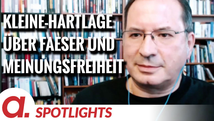 Spotlight: Manfred Kleine-Hartlage über Frau Faesers Verständnis von Meinungsfreiheit