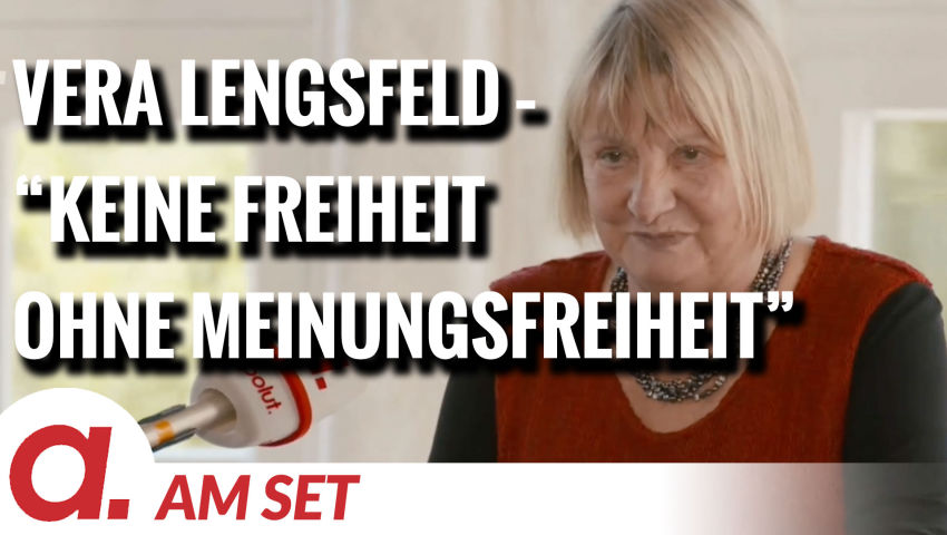 Am Set: Vortrag von Vera Lengsfeld – “Keine Freiheit ohne Meinungsfreiheit”