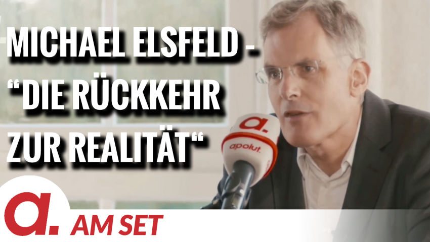 Am Set: Vortrag von Prof. Dr. Michael Elsfeld – „Die Rückkehr zur Realität“