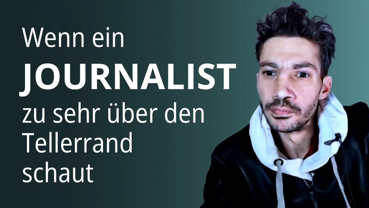 Wenn ein Journalist zu sehr über den Tellerrand schaut