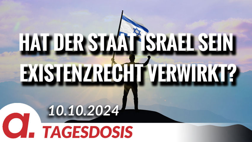 Hat der Staat Israel sein Existenzrecht verwirkt? | Von Peter Haisenko