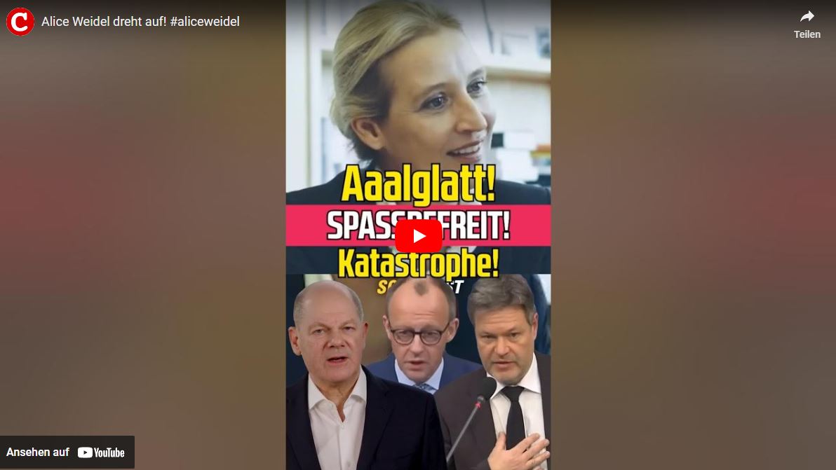 Wer ist Ihr Lieblingsgegner, Frau Weidel ⁉️ Das ist ihre Antwort!