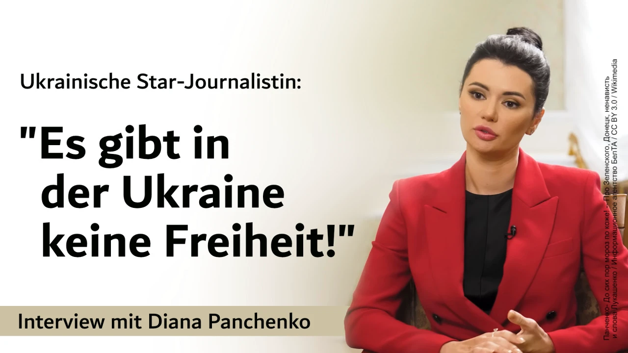 Ukrainische Star-Journalistin sagt, was westliche Medien verschweigen: „Es gibt in der Ukraine keine Freiheit!“