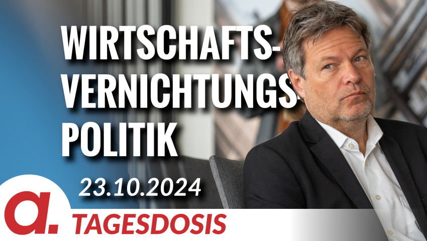 Wirtschaftsvernichtungs-politik am ehemaligen Wirtschaftsstandort Deutschland | Von Uwe Froschauer