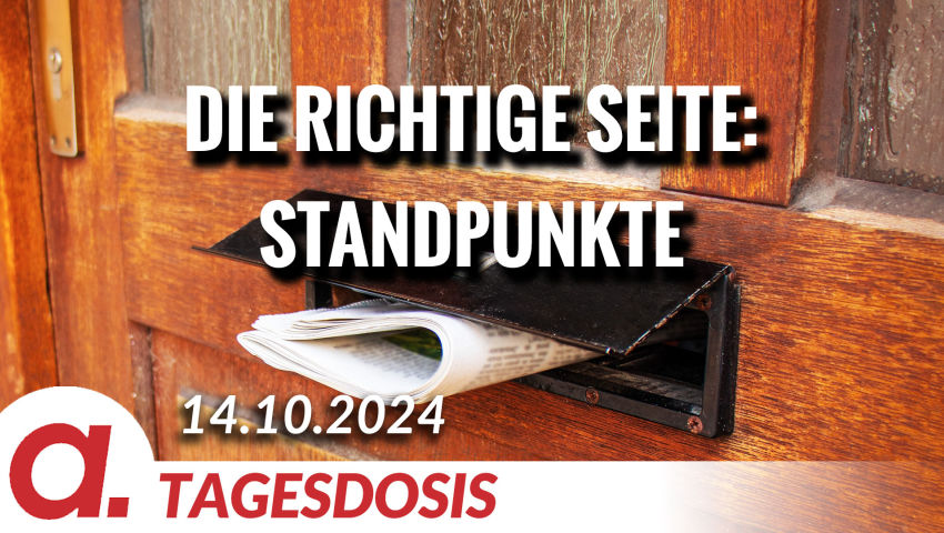 Die richtige Seite: Standpunkte | Von Rüdiger Rauls