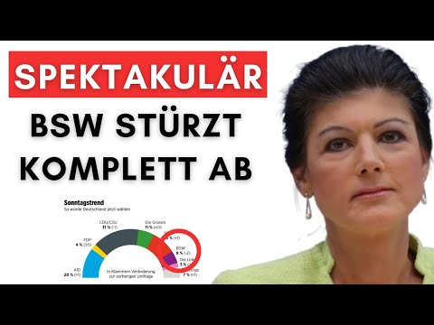 Nach BSW-Verrat: Schlechtestes Umfrageergebnis seit Juni!