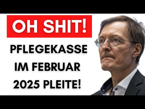 Offizieller Bericht: Lauterbach verschleierte katastrophale Lage der Pflegekasse!