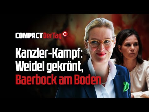 Kanzler-Kampf: Weidel gekrönt, Baerbock am Boden 💥