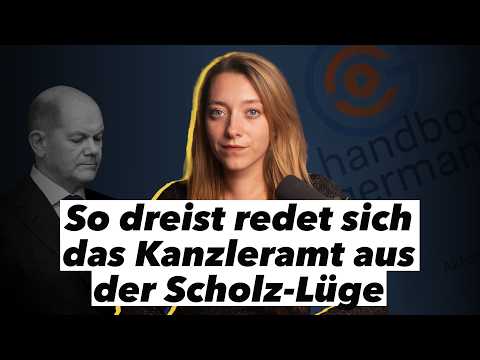 Scholz‘ unfassbare Lüge über die Finanzierung eines Anti-Abschiebe-Ratgebers durch die Regierung