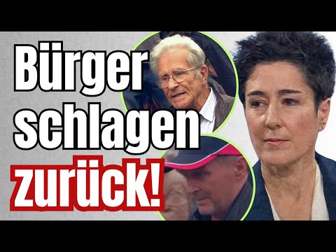 HAMMERHART! Bodenständige Bürger bringen Dunja Hayali INS SCHWITZEN!