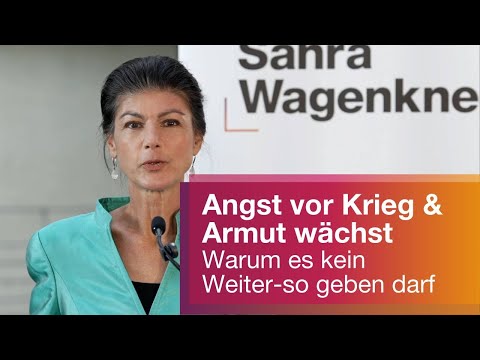 Angst vor Krieg und Armut wächst – Warum es kein Weiter-so geben darf