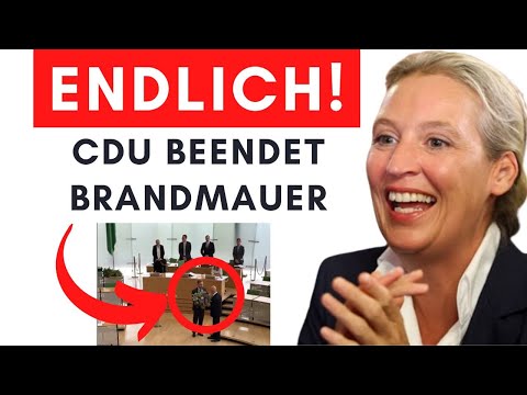 Sachsen: CDU stimmt komplett FÜR Vizepräsidenten der AfD!