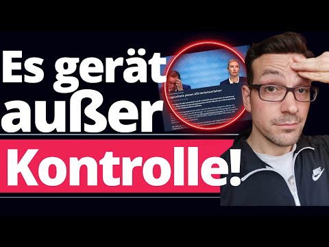 AfD Verbot jetzt: Grün/Links eskaliert jetzt!