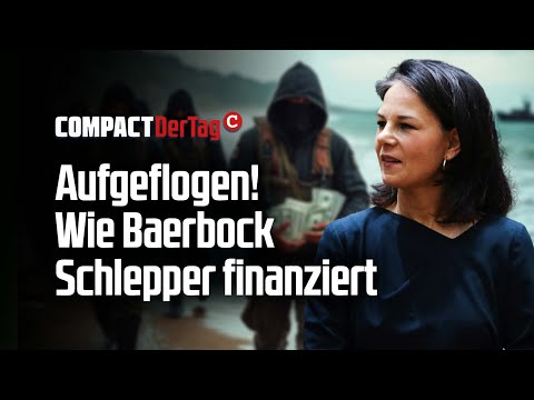 Aufgeflogen! Wie Baerbock Schlepper finanziert!💥