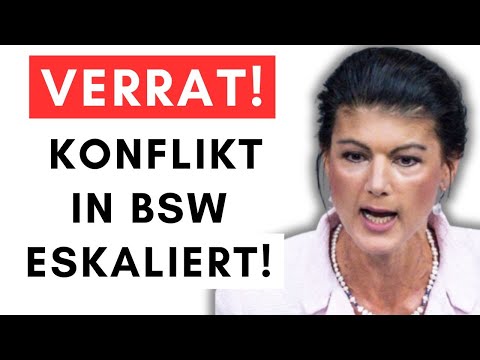 Schmeißt Wagenknecht jetzt ihre Thüringer BSW-Chefin Wolf raus?