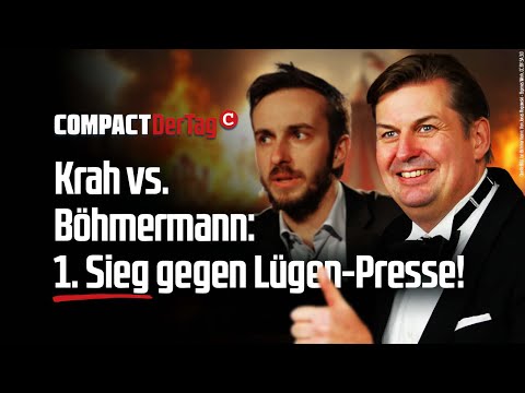 Krah vs. Böhmermann: Erster Sieg gegen Lügen-Presse!💥