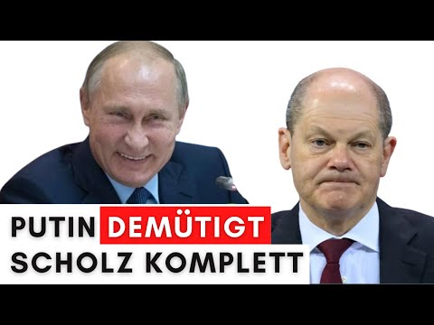 Putin lehnt Telefonat mit Scholz ab – Ampel rastet aus!