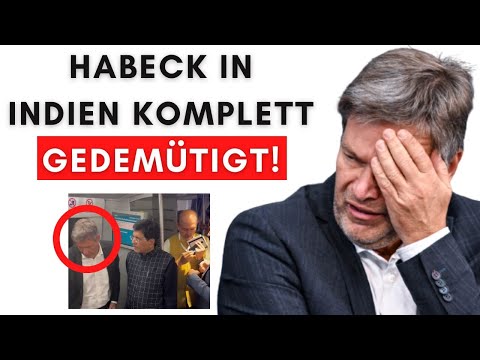 Peinlich: Habeck blamiert Deutschland bis auf die Knochen!