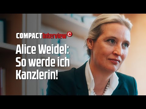 Weidel-Interview: So werde ich Kanzlerin!