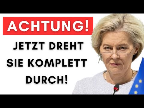 Wahnsinn: Von der Leyen will eigenen Geheimdienst für die EU