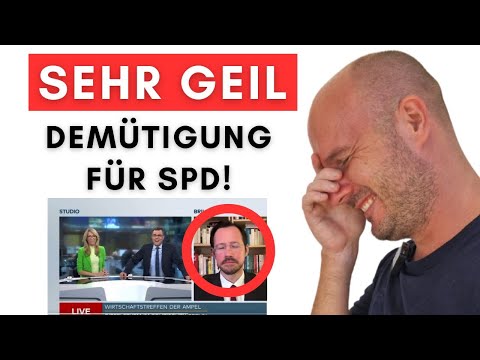 Welt-Moderator rastet aus und zerstört SPD-Chef komplett!