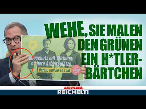 Exklusiv ENTTARNT! So erfindet die Regierung „Angriffe auf Grüne“! | Achtung, Reichelt!