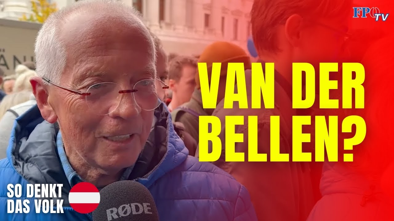 So denkt das Volk über Van der Bellen!