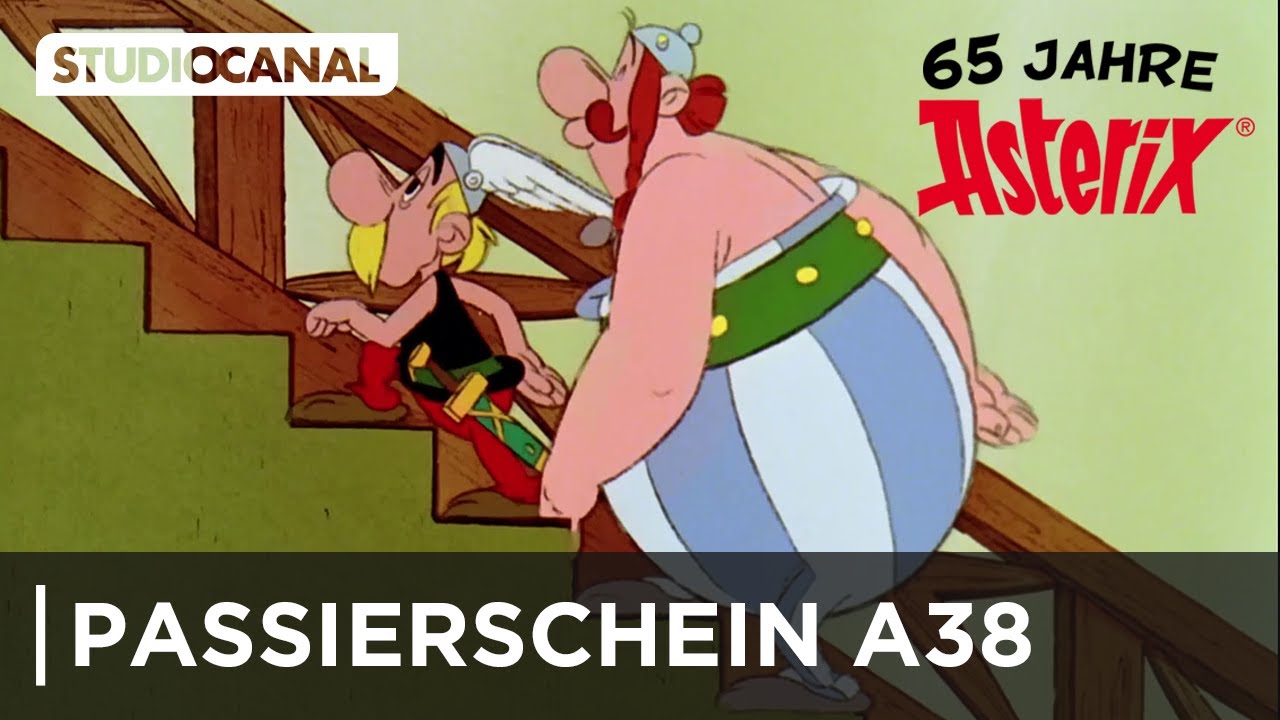 65 JAHRE ASTERIX | Der legendäre Passierschein A38 aus „Asterix erobert Rom“