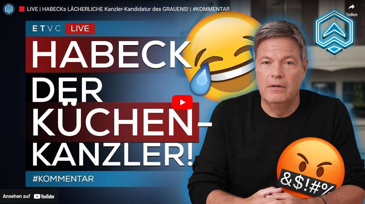 HABECKs LÄCHERLICHE Kanzler-Kandidatur des GRAUENS! | #KOMMENTAR