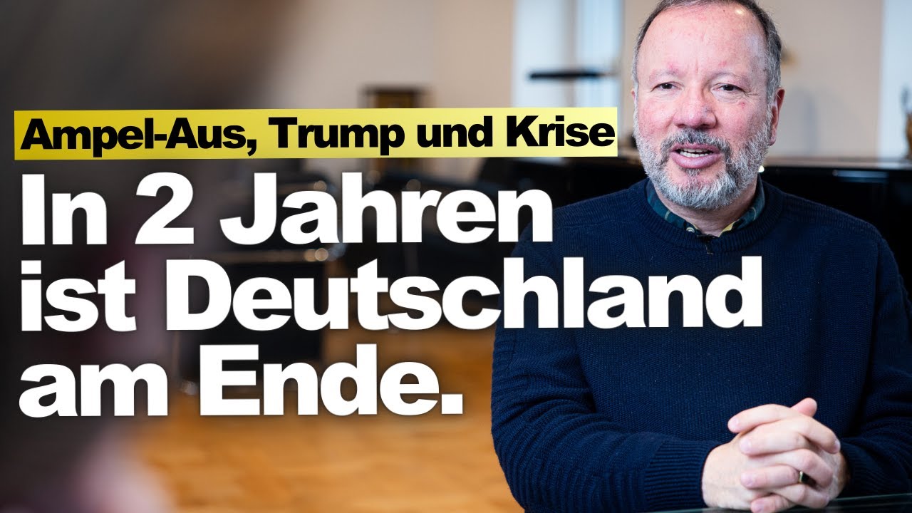 AMPEL-AUS: So ist Deutschland bald am Ende und ich verkaufe 50% meiner Aktien // Markus Krall