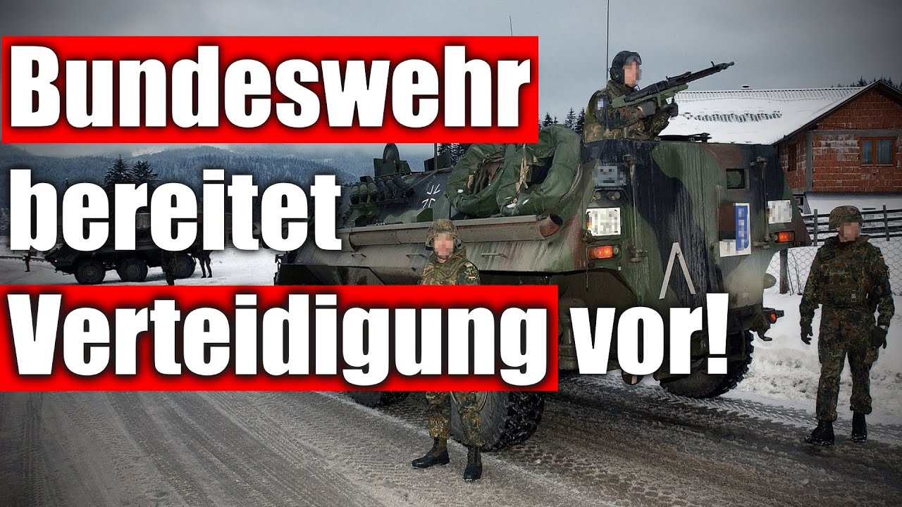 Geheimes Strategiepapier! Bundeswehr bereitet Unternehmen für Angriffe vor! Operationsplan DE