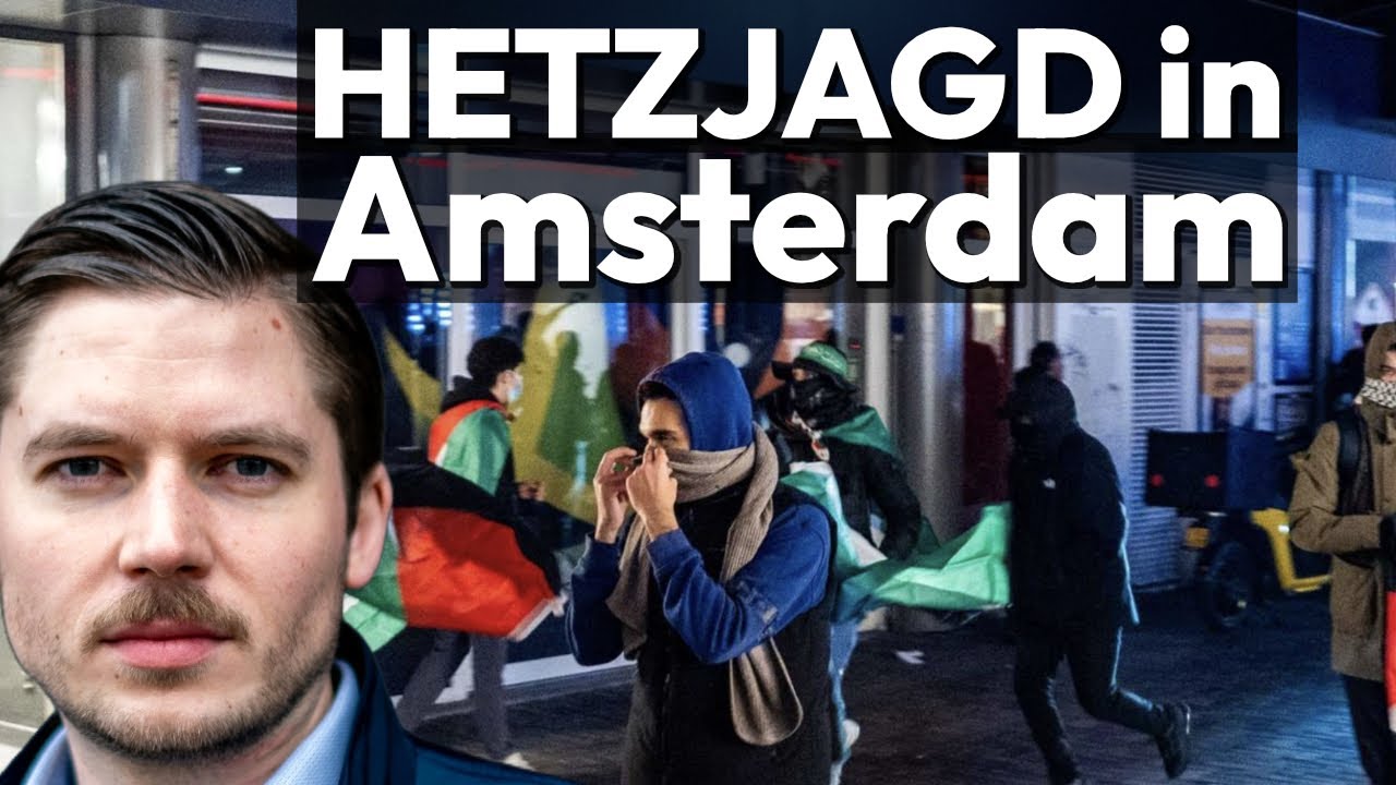 HETZJAGD in Amsterdam! Muslime machen Jagd auf Juden