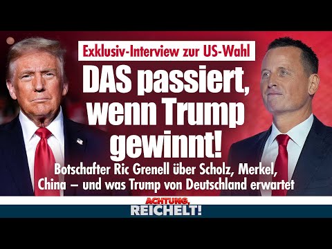 Wenn Trump gewinnt, passiert DAS! Ric Grenell im Exklusiv-Interview