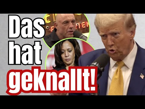 Das Interview, das die US-Wahl entscheiden könnte! (Trump bei Joe Rogan)