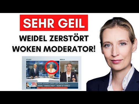 Welt-Interview: Weidel mit spektakulärem Statement zu Trump!