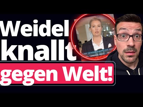 Interview Bombe: Alice Weidel zerlegt frechen Moderator!