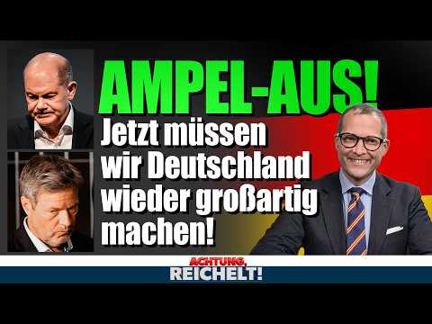 🚨VORSICHT beim Ampel-Aus! So wollen Scholz und Habeck weiter regieren! Achtung, Reichelt