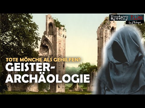 Mythische Glastonbury Abbey und der Jenseits-Archäologe