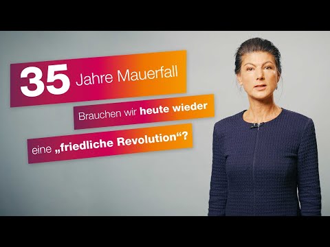 35 Jahre Mauerfall: Brauchen wir heute wieder eine „friedliche Revolution“?