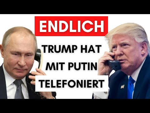 Erste Details: Putin & Trump haben Ukraine-Plan besprochen!